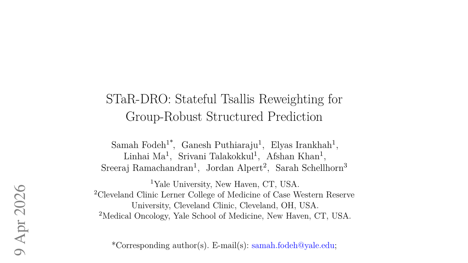 STaR-DRO: 그룹 강건한 구조적 예측을 위한 상태 유지 차틸스 재가중