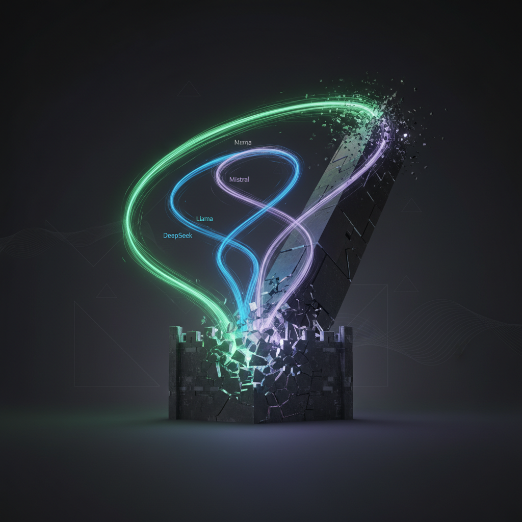 오픈소스 AI가 빅테크를 이기는 날 — Llama, DeepSeek, Mistral의 반격